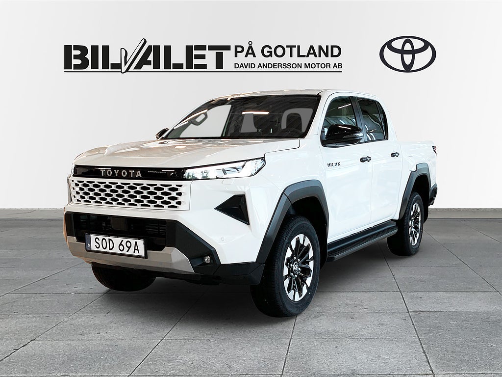 Toyota Hilux 2.8 D 4WD D-Cab MHEV (204hk) Aut
