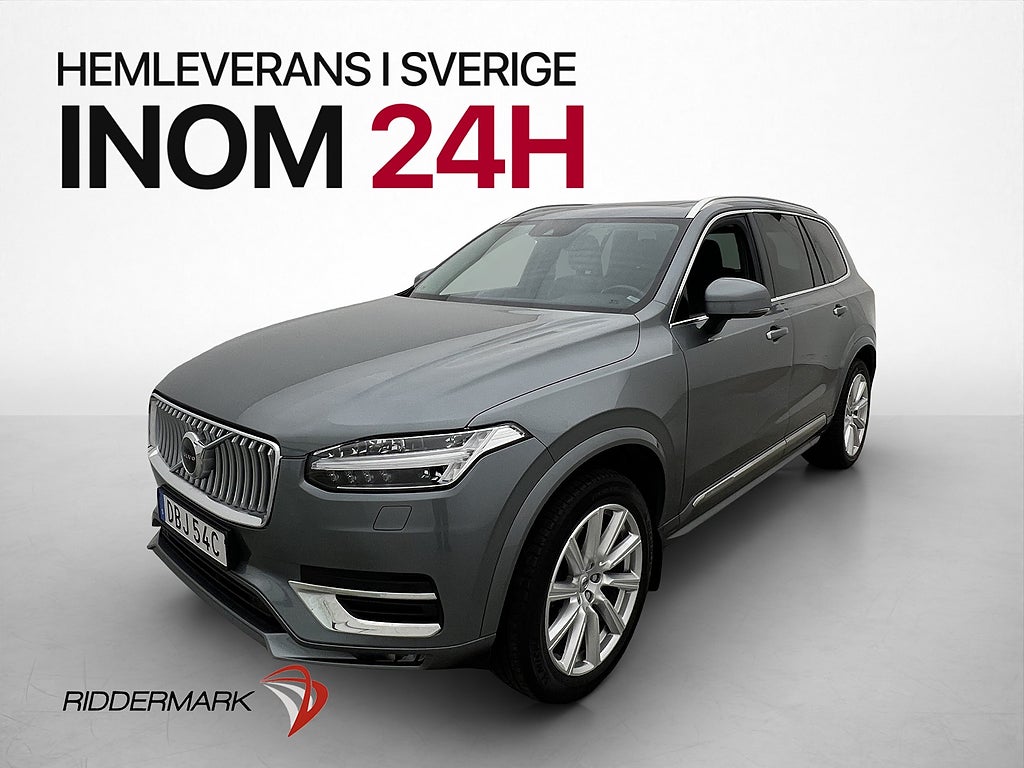 Volvo XC90 T5 250hk Inscription 7-Sits Skinn Pano Värm Drag