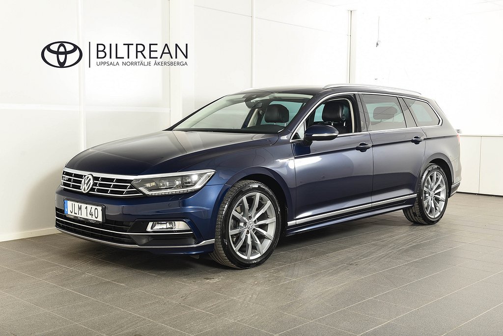 Volkswagen Passat 2,0 Kombi TDI DSG 4M R-Line Executive Värmare Dragkrok