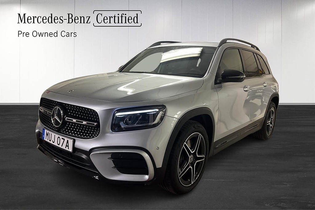 Mercedes-Benz GLB 220 d 4MATIC Värmare / 7-sits / Burm / CarPlay / Larm