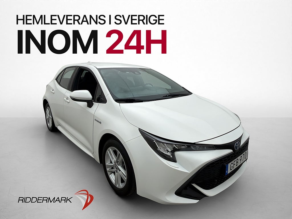 Toyota Corolla Hybrid Active Rattvärme Kamera 0,34l/mil