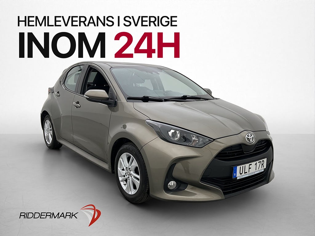 Toyota Yaris 125hk Active Kamera Adp-Farthållare Lane-Assist