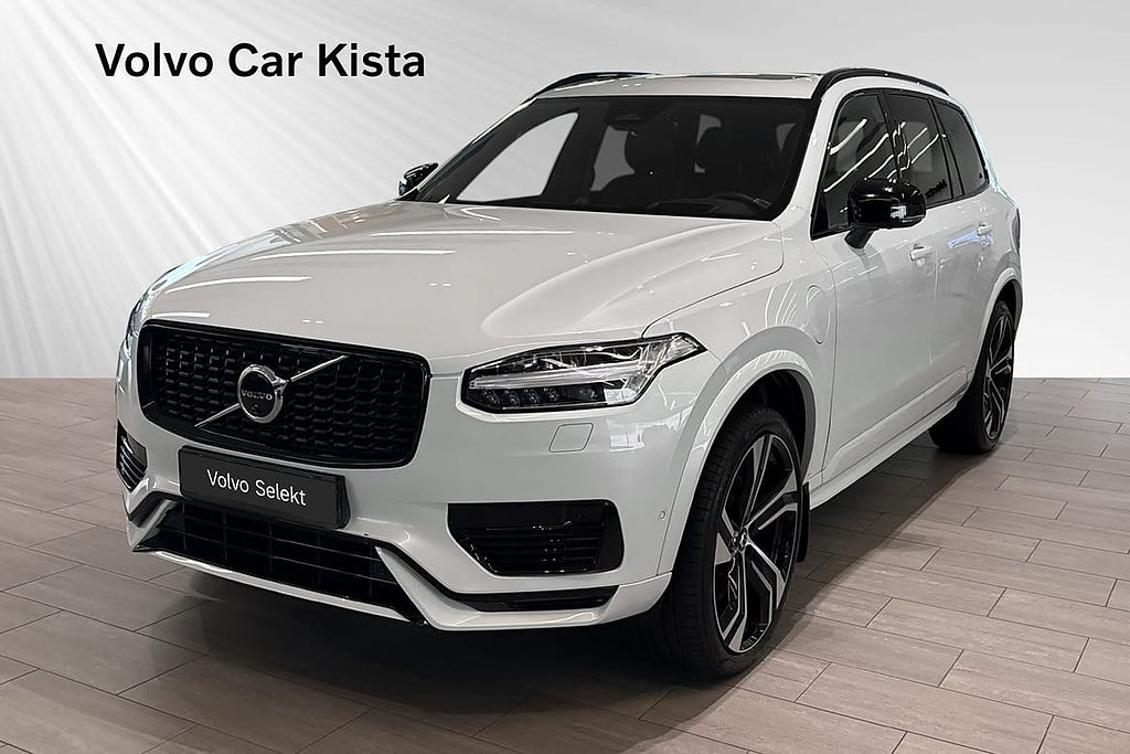 Volvo XC90 T8 Ultra Dark Edition Drag Luftfj HUD Pano B/W