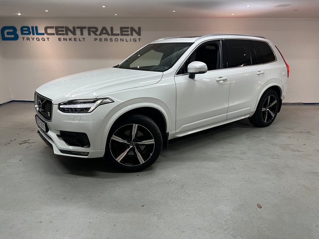 Volvo XC90 D4 AWD Aut R-Design 7-sits Panorama Drag 