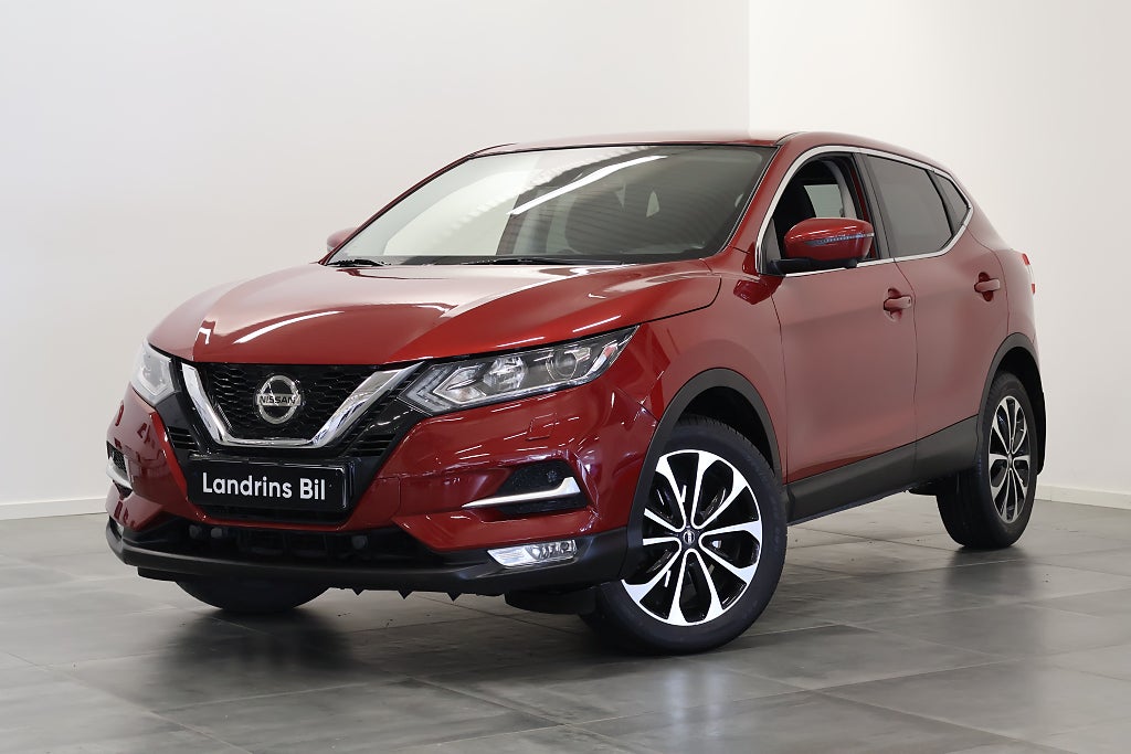 Nissan Qashqai 1.3 DIG-T DCT N-Connecta Drag V-Hjul M-Värm NYSERVAD 