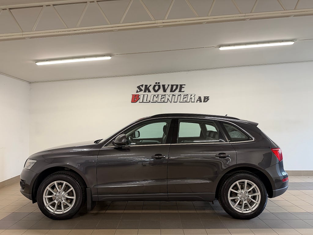 Audi Q5 2.0 TDI Quattro/1-Ägare/Automat/Drag/Värmare/12800Mil. 