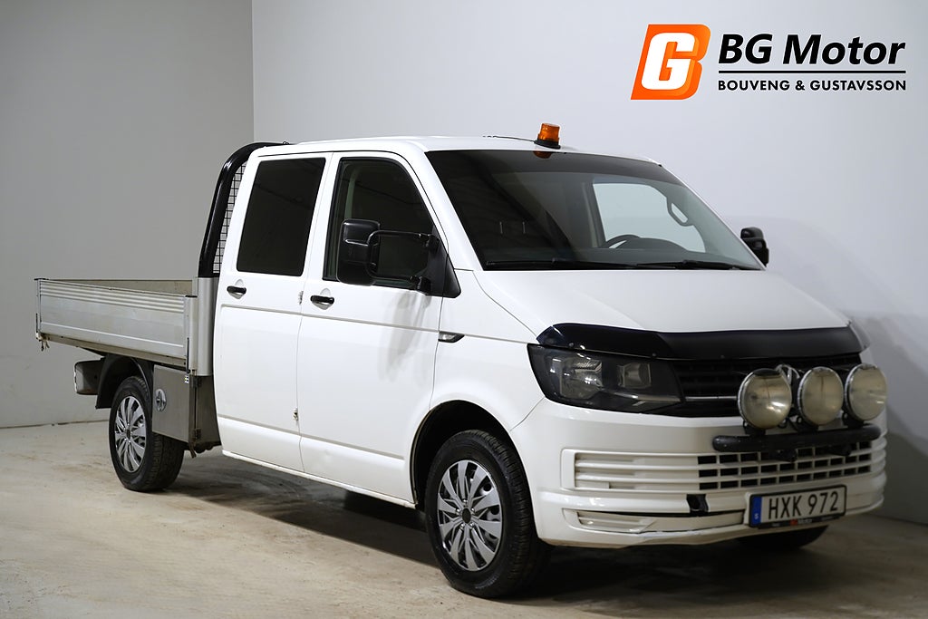 Volkswagen Transporter Chassi Dubbelhytt T28 2.0 TDI 102HK Dragkrok/Leasbar