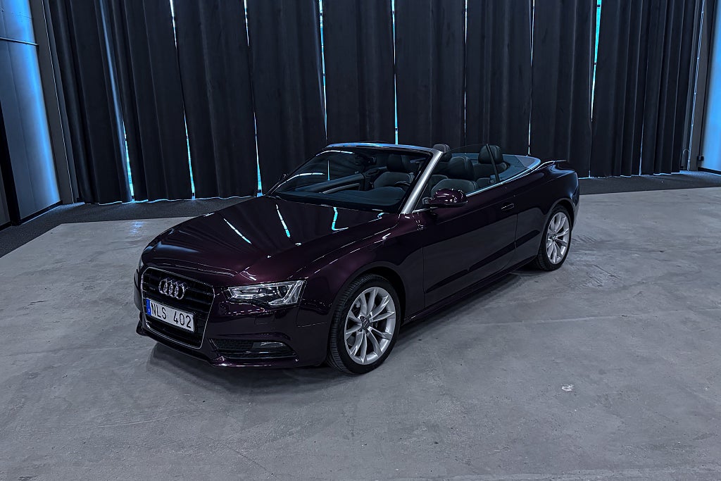 Audi A5 Cabriolet 2.0 TFSI Quattro 211HK|Läder|Navigation 