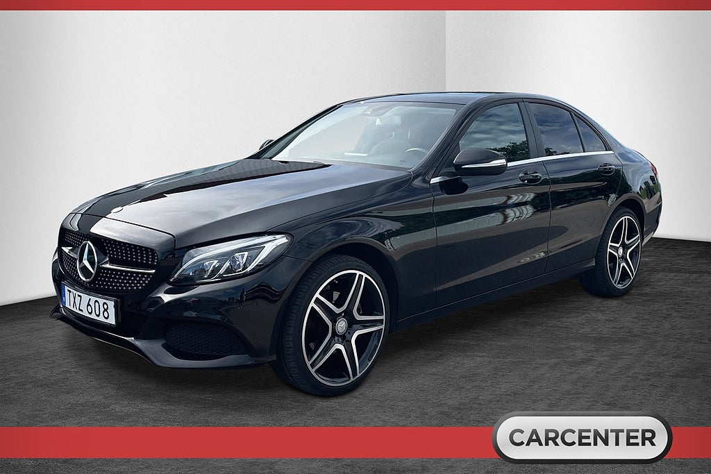 Mercedes-Benz C 220 d BlueTEC 7G-Tronic Plus Base/Drag/P-sens/Låg skatt