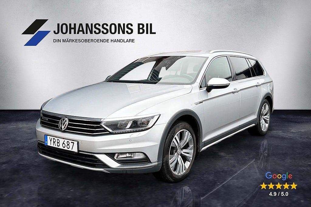Volkswagen Passat Alltrack 2.0 TDI 4Motion Värmare Helskinn Drag Kamera Cockpit