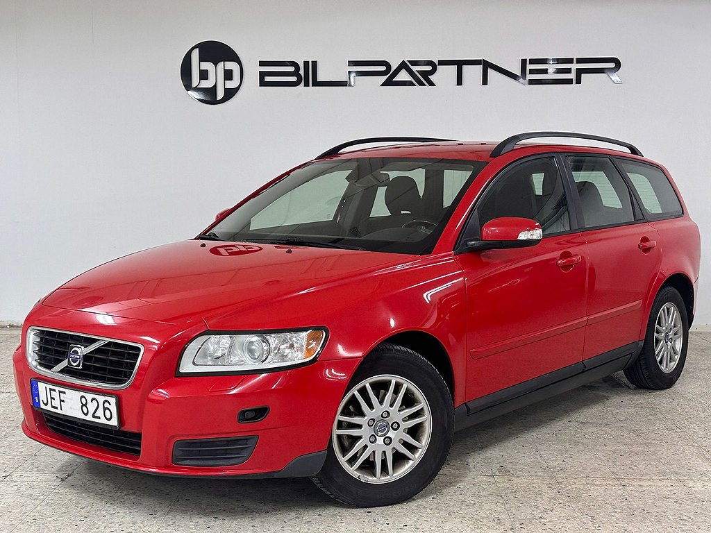 Volvo V50 1.8 Flexifuel I NY SERVAD I DRAG