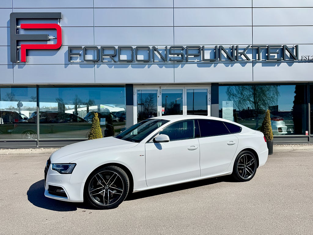 Audi A5 Sportback 2.0 TDI Quattro S-line Värmare 190hk