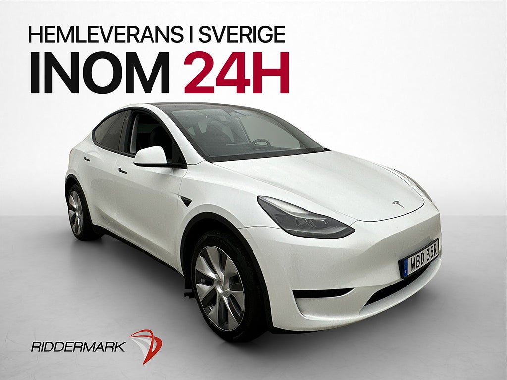 Tesla Model Y Standard Range Dragkrok Autopilot Värmepump