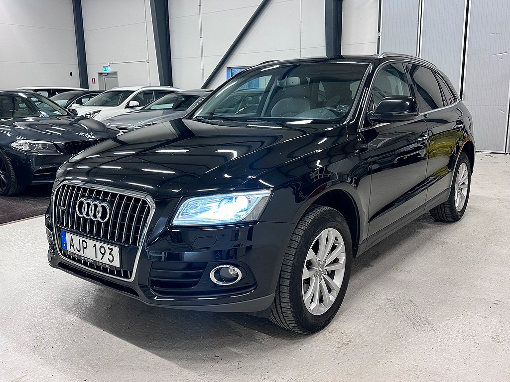 Audi Q5 2.0 TDI 190HK QUATTRO DESIGN SENSORER EL-STOLAR 