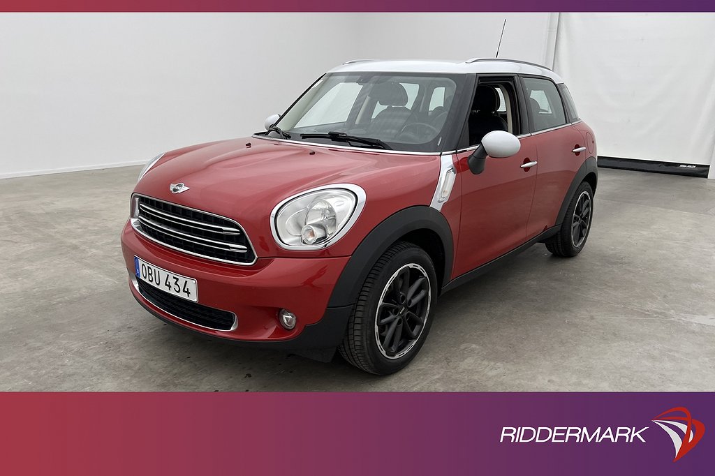 MINI Countryman 122hk Skinn Sensorer Farthållare Drag