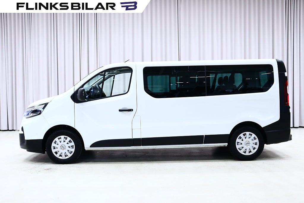 Nissan Primastar 150HK L2|Automat|9-Sits|LED|Drag|Leasebar