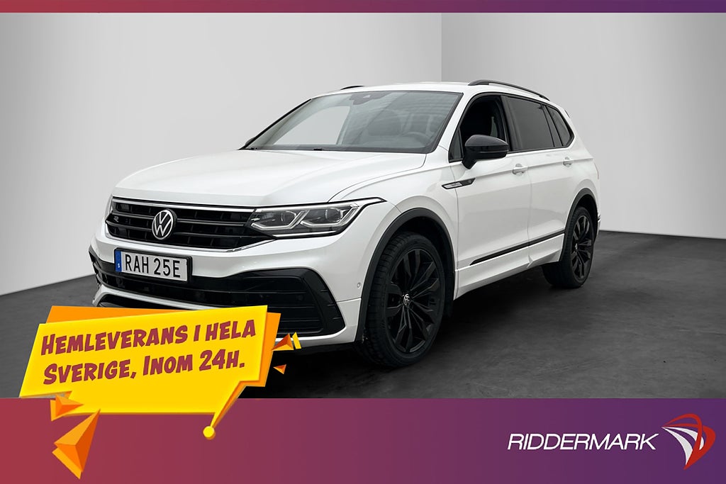 Volkswagen Tiguan Allspace TSI 4M 190hk R-Line 7-Sit HUD H/K