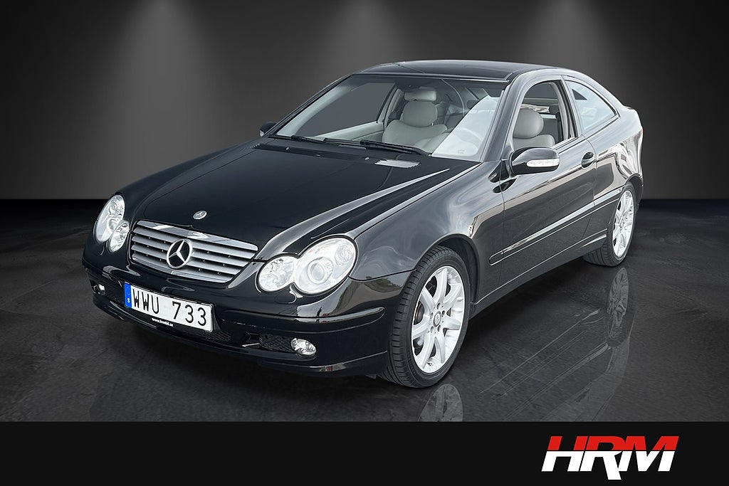Mercedes-Benz C 320 Sportcupé V6 218hk lågmil välvårdard