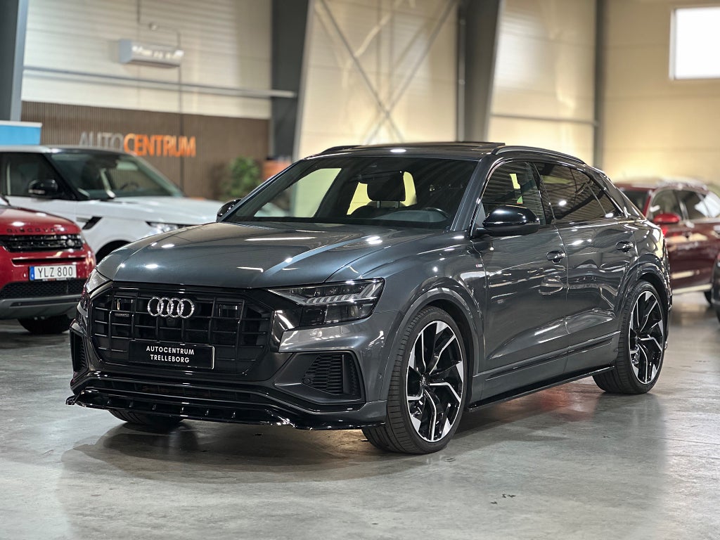 Audi Q8 50 TDI Quattro Matrix Pano Maxton 23" Drag 286hk
