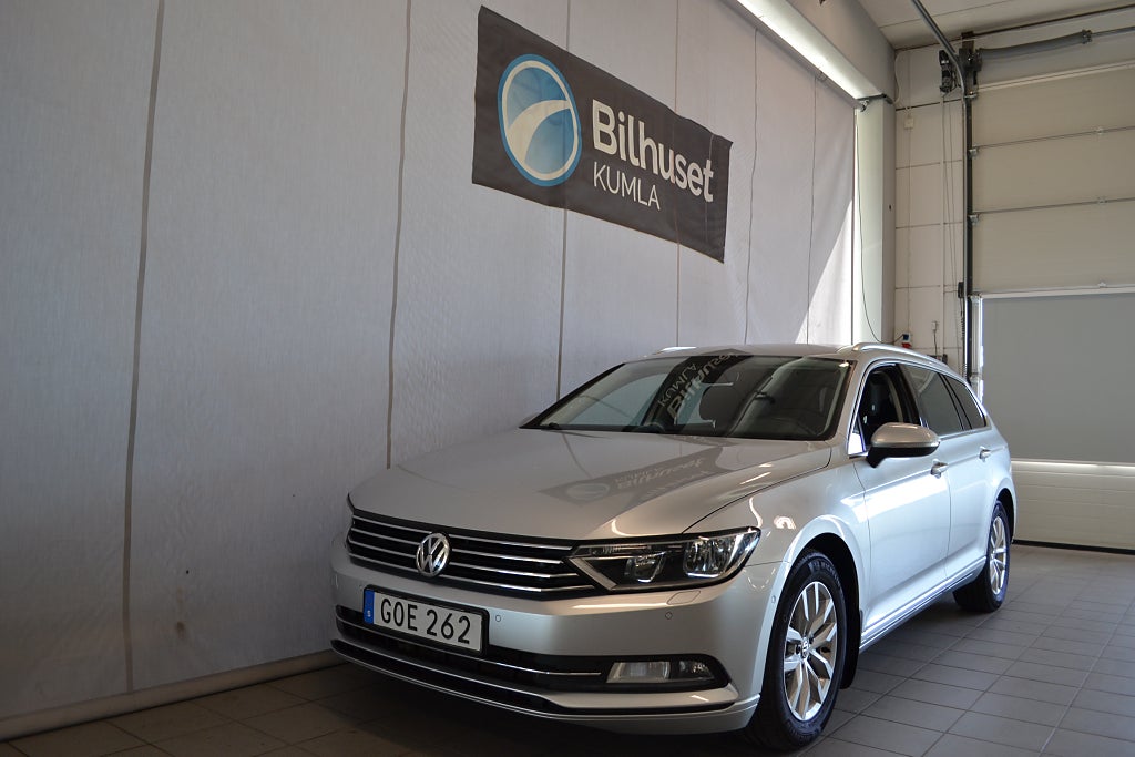 Volkswagen Passat Sportscombi 2.0 TDI Aut Drag Värmare 150Hk