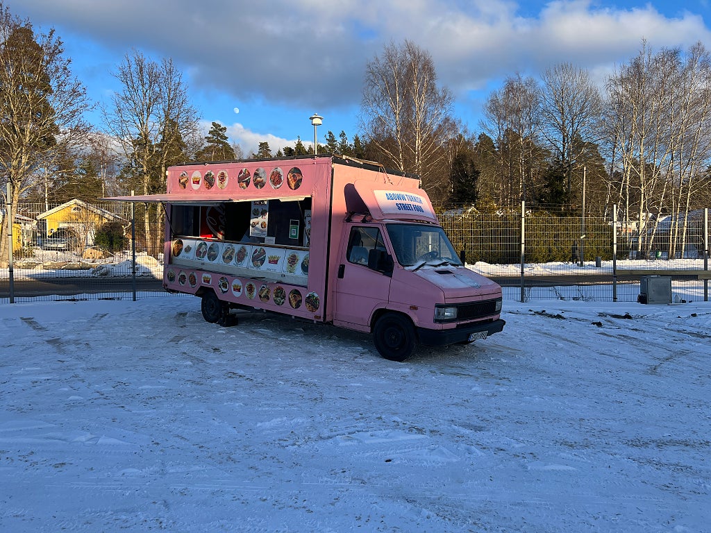 Fiat Ducato komplett foodtruck 