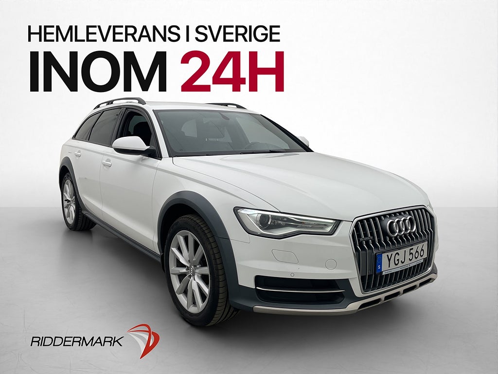 Audi A6 Allroad Quattro TDI 218hk Sport Edition Värmare Drag