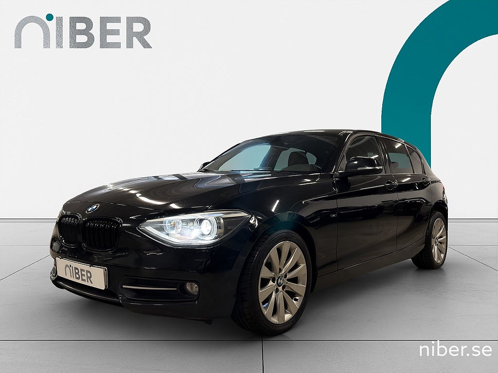 BMW 118 118d 5-dörrars Steptronic, Storservice, nya bromsar