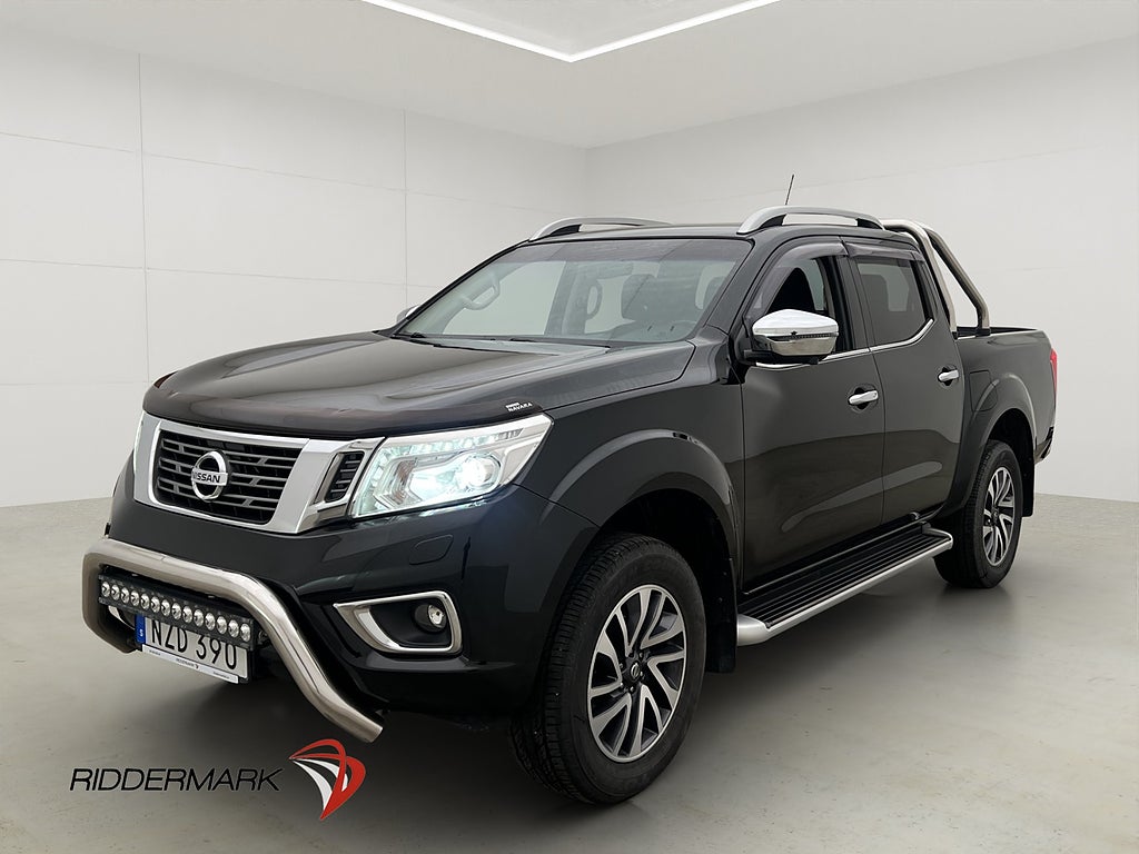 Nissan Navara 2.3 4WD 190hk M/K-Värm Dragkrok Navi Diff 360°