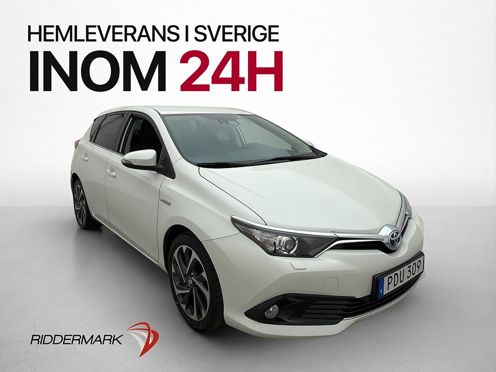 Toyota Auris Hybrid 136hk Active Plus M/K-Värmare Kamera