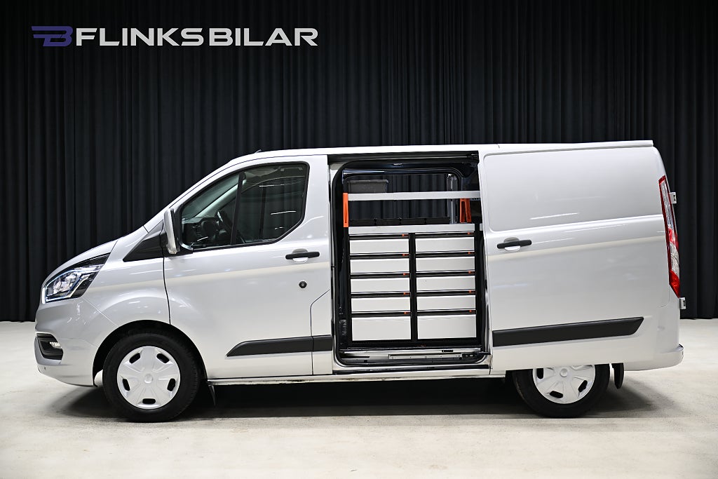 Ford transit Custom 130HK Automat|Servicebil|Inredd|Dubbeldörr|Moms