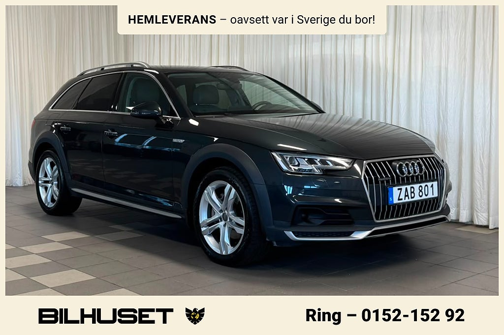 Audi A4 Allroad Quattro 2.0 TDI Cockpit Drag Värmare Navi 
