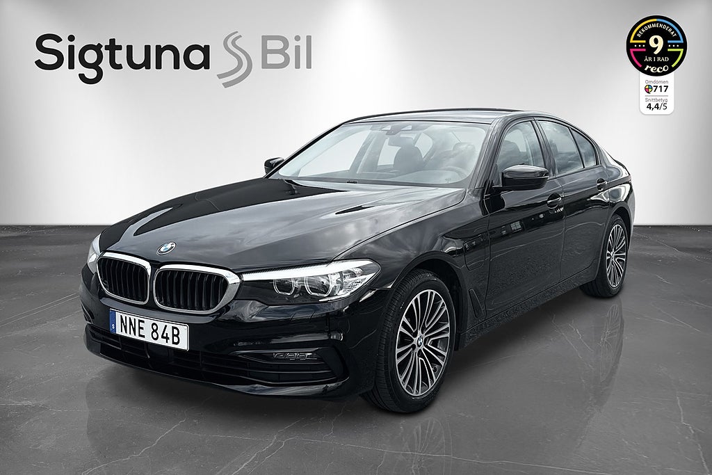 BMW 530e iPerformance Sedan / M-sport ratt / Kamera / Cockpit