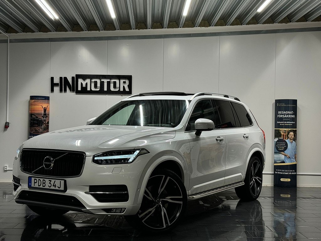 Volvo XC90 D5 AWD Geartronic AE |PANO|BKam|7Sits|BLIS|HuD|