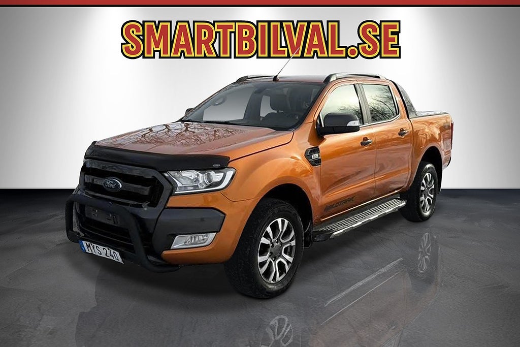 Ford ranger Dubbelhytt 3.2 TDCi 4x4 Wildtrak Flaklock Drag