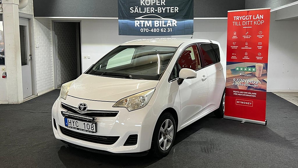 Toyota Verso-S 1.33 Dual VVT-i Multidrive S 794kr/Mån Euro 5
