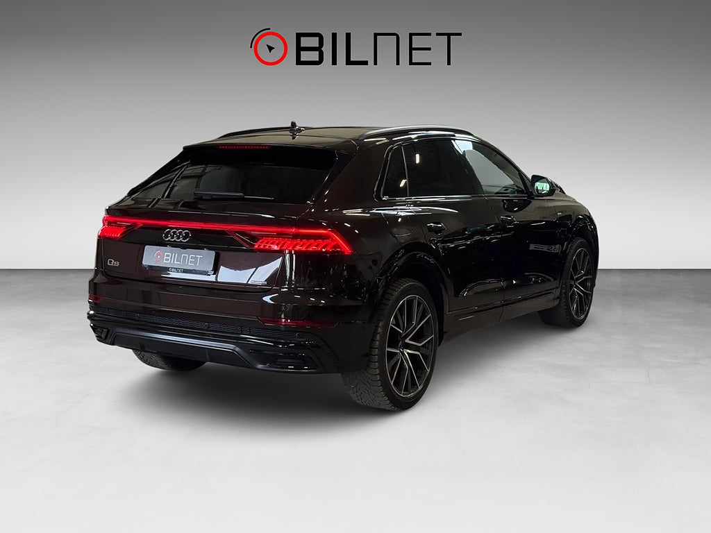 Audi Q8 50 TDI Q *3,99%* 22" B&O HD-Matrix S-Line Drag Sv-Såld