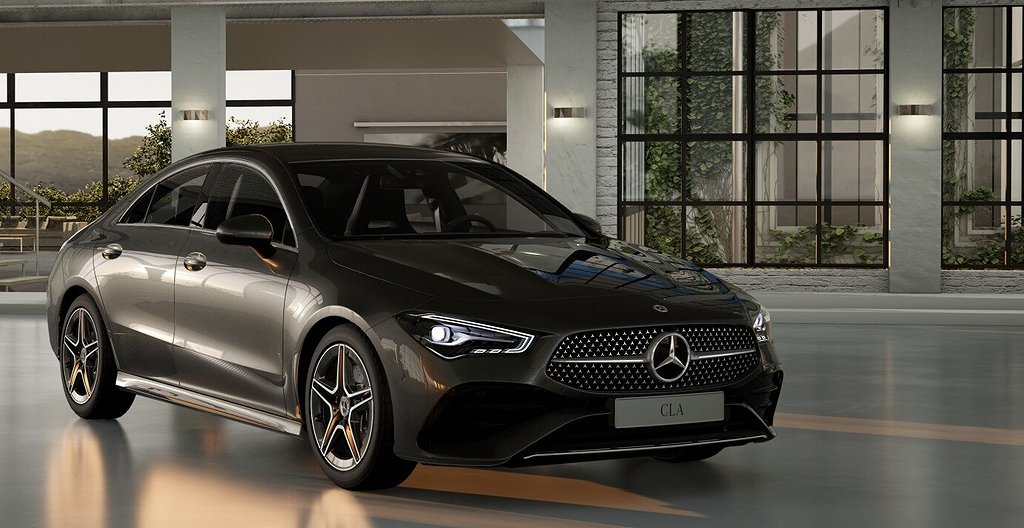 Mercedes-Benz CLA 200 Coupé AMG Privatleasing Snabb Leverans