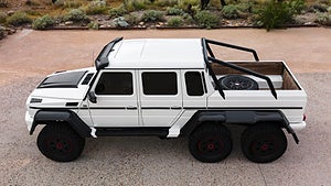 Brabus har fixat till Mercedes-Benz G63 så att den levererar 700 hästkrafter. Foto: Bring a trailer