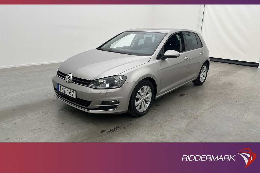 Volkswagen Golf 1.4 TSI 140hk Sensorer Adapt-fart Halvskinn