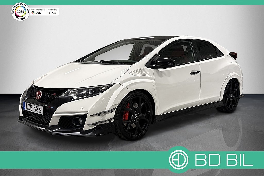 Honda Civic Type R GT SKALSTOLAR MARTELIUS VÄLSERVAD