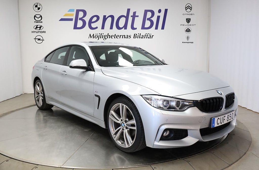 BMW 420 d xDrive Gran Coupé | M Sport | Glastaklucka | HK