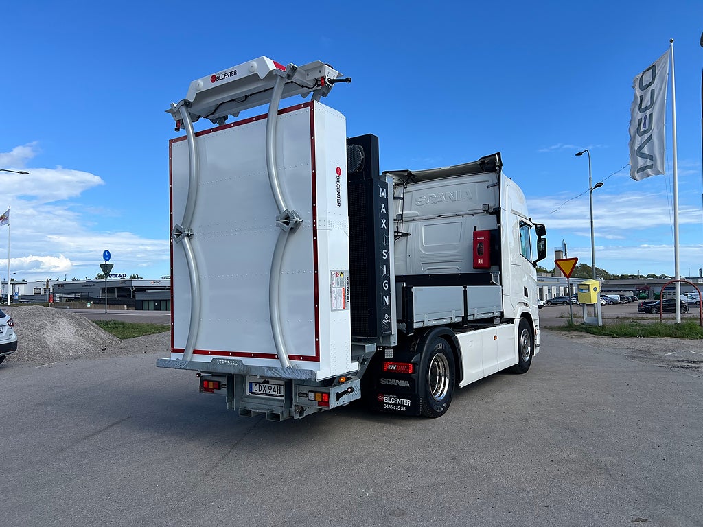 Scania R410 4x2 TMA Bil MaxiSign Online & Verdegro, Euro 6