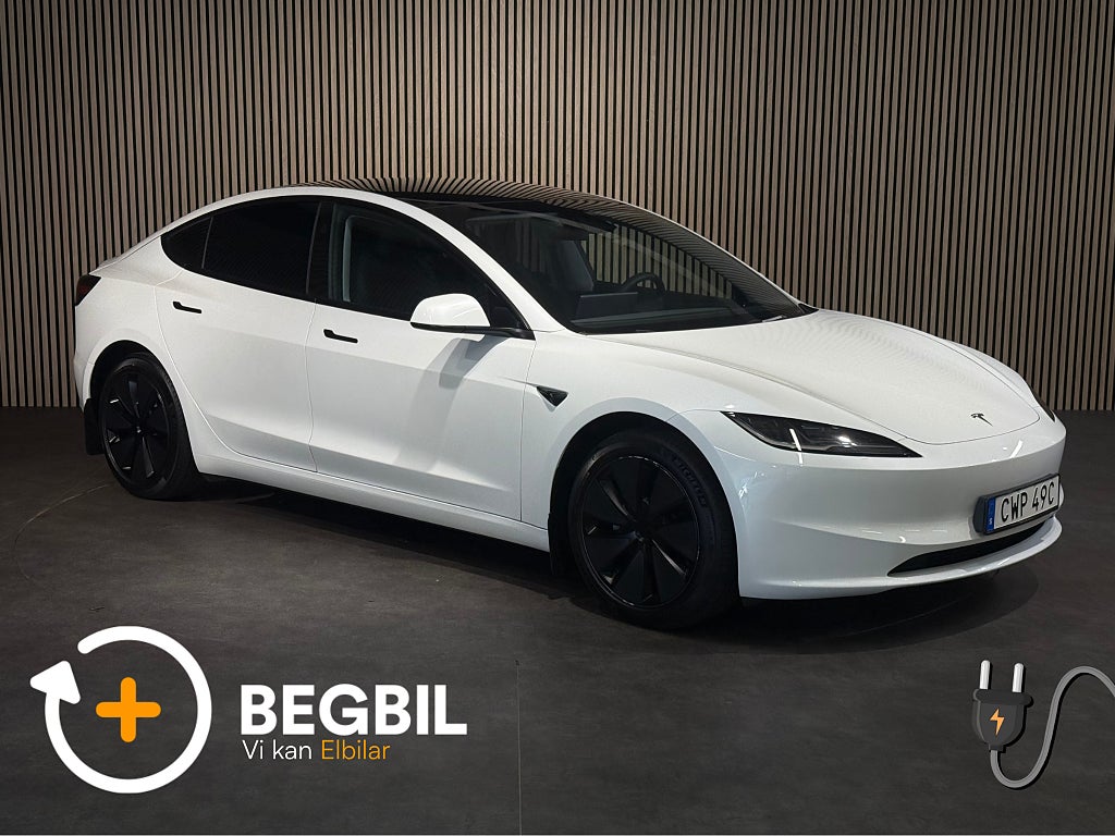 Tesla Model 3 Long Range AWD | Premium | Panorama | Värmepump