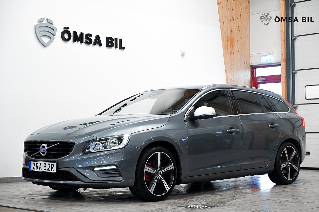 Volvo V60 D4 R-Design Navi Helskinn 190hk