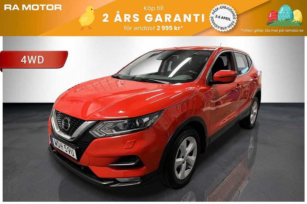 Nissan Qashqai 1.7 dCi 150hk 4WD Automat Acenta | Kamera |
