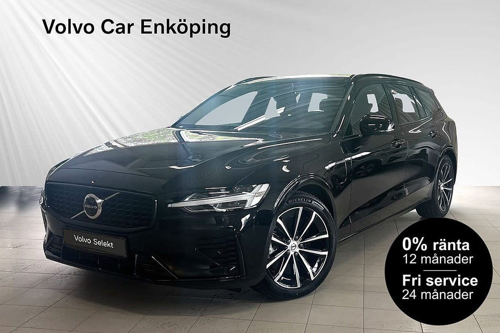 Volvo V60 T6 Plus Dark Nordic Edt H/K 360 0% RÄNTA Fri Se...