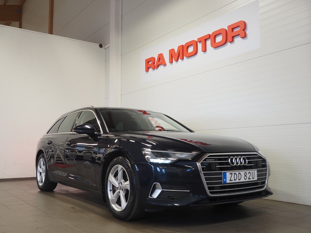 Audi A6 Avant 40 TDI 204hk Quattro S-Tronic D-Värm Drag Nav 2019