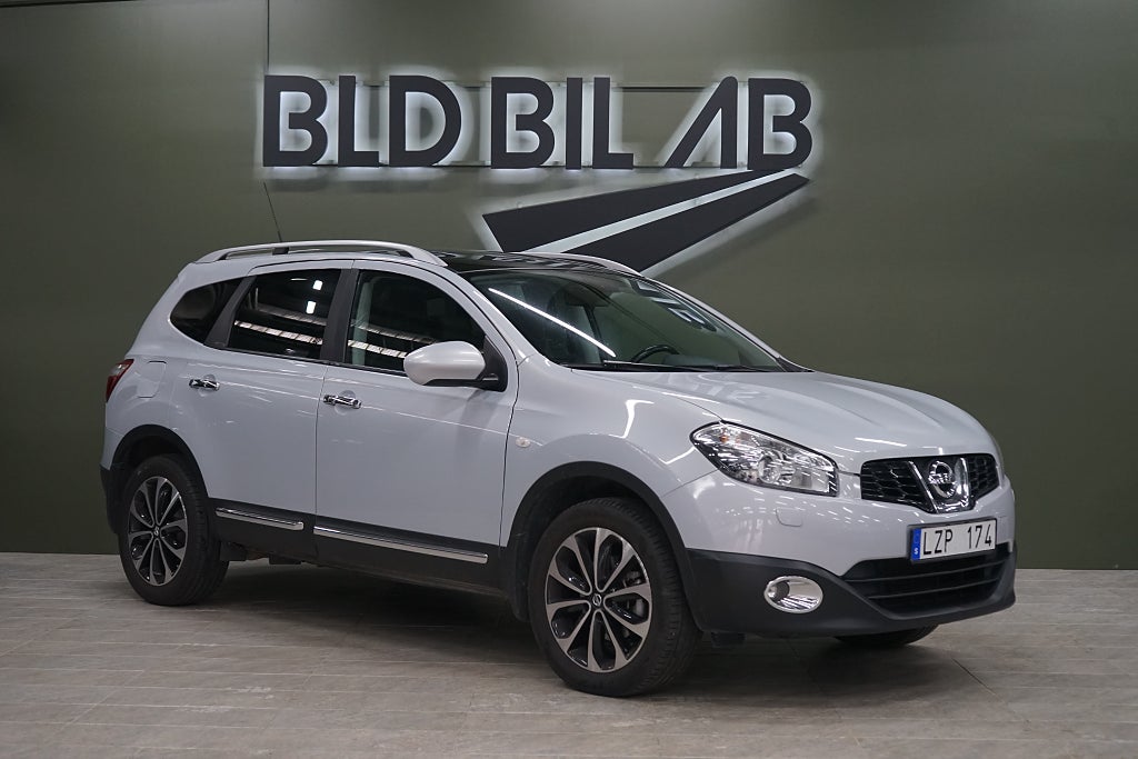 Nissan Qashqai+2 2.0 7 SITS PANORAMA NAVI NYBES Kamkedja 14HK