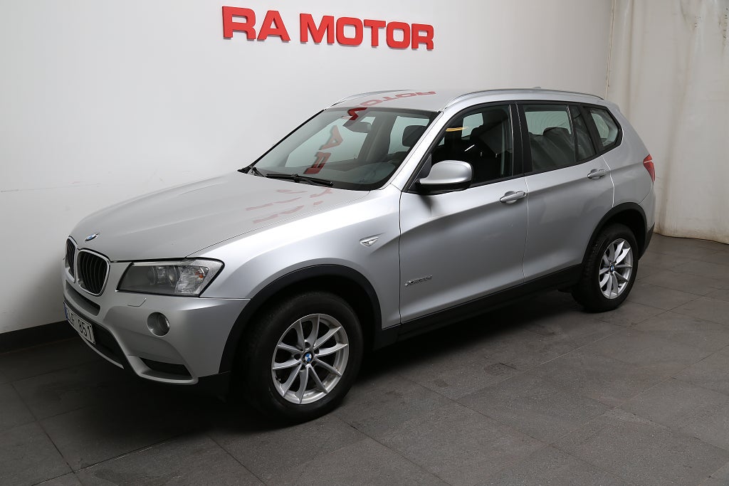 BMW X3 xDrive20d 184hk Aut Motorv Dragkrok 2013