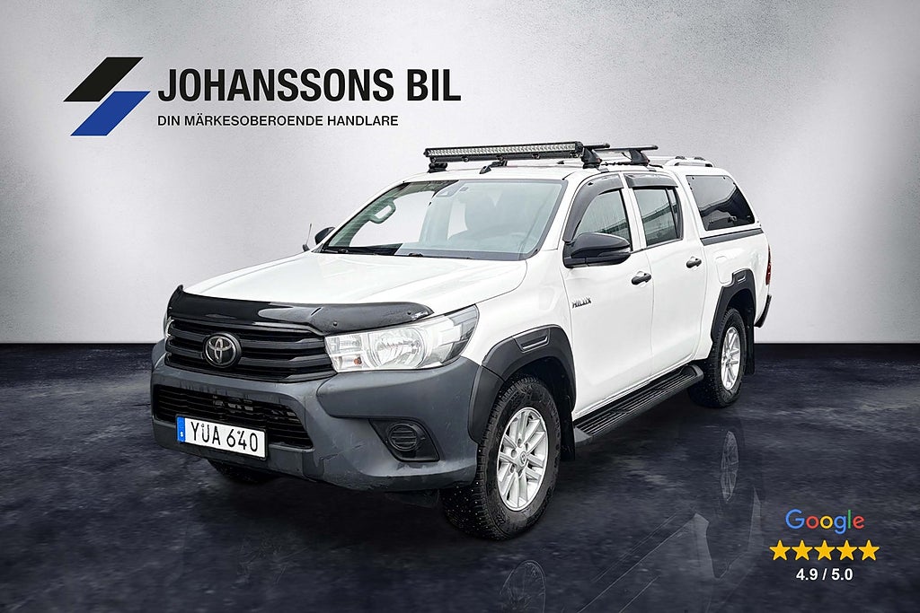 Toyota HiLux Dubbelhytt 2.4 AWD Euro 6